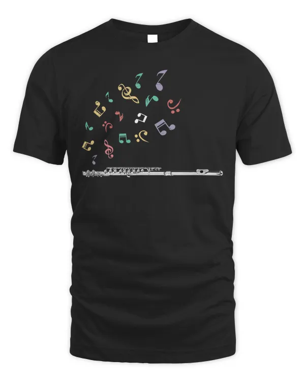 Classical Musical Instrument Flutist Gift Flute T-Shirt