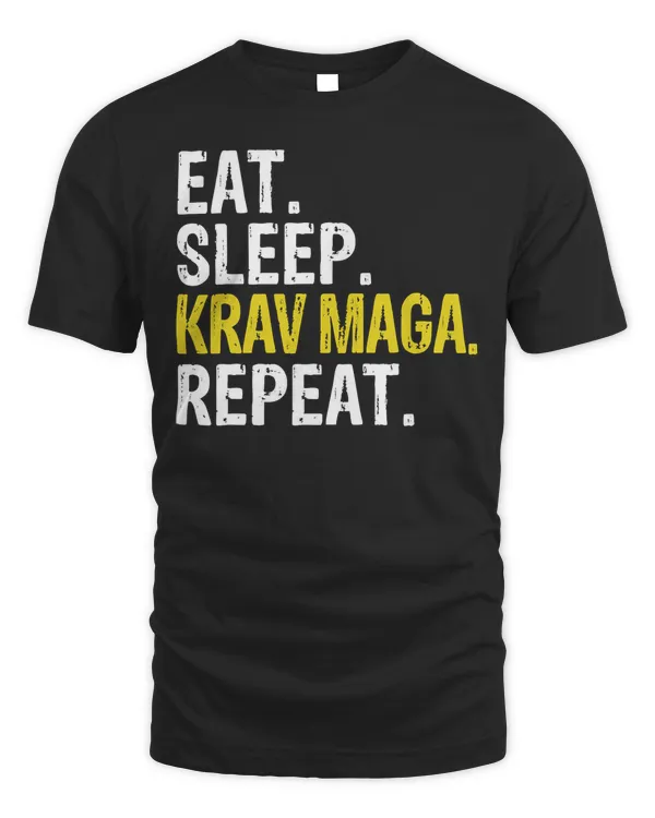 Eat Sleep Krav Maga Repeat Gift T-Shirt