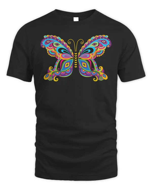 Butterfly Collection Just A Girl Who Loves Butterflies Gift T-Shirt