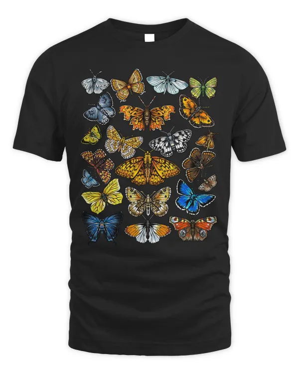 Butterfly Gift For Men Women Kids Butterfly Lover Collection T-Shirt Copy