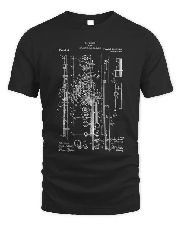 Flute Patent T-Shirt