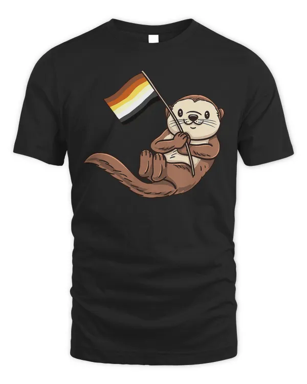 Gay Bear Sea Otter Gay Bear Pride T-Shirt