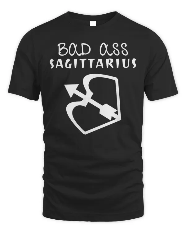Bad Ass Sagittarius November December Birthday Gift Long Sleeve T-Shirt