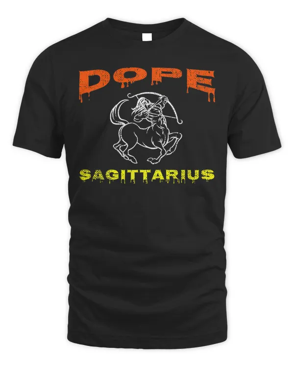Dope Sagittarius Vintage November December Birthday Gift Premium T-Shirt
