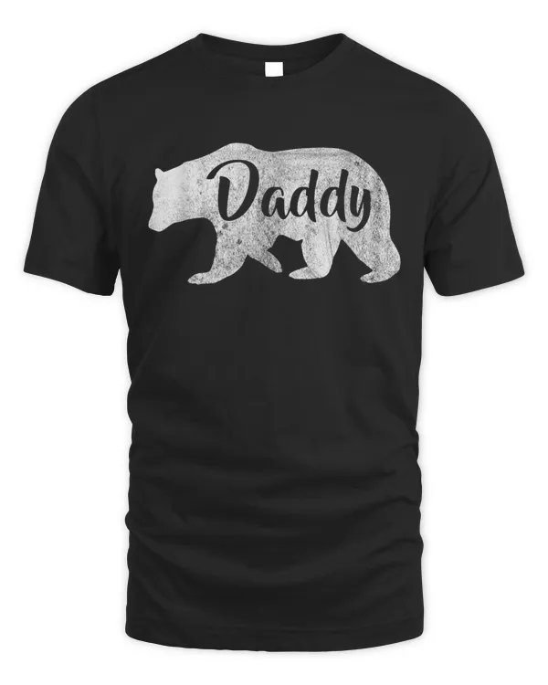 Men's Daddy Bear T-Shirt Awesome Camping T-shirt