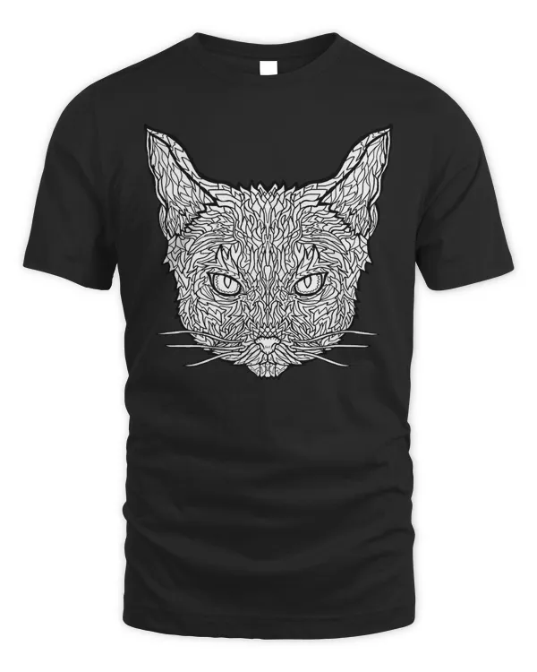 Abyssinian Cat - Complicated Cats - Complicated Coloring Premium T-Shirt