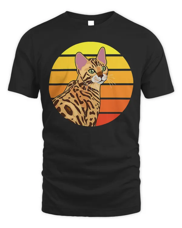Bengal Cat Lover Gift T-Shirt