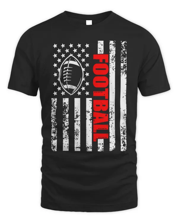 American Flag football Patriotic football Pullover Hoodie