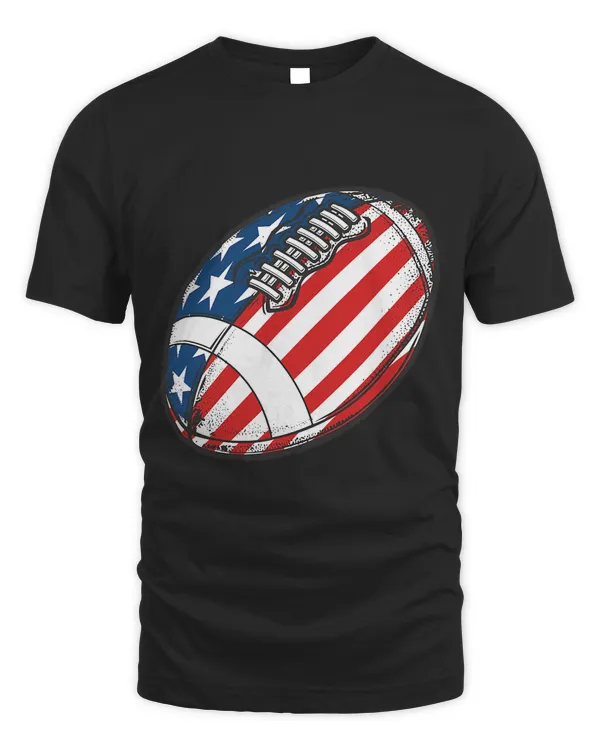 Football Ball American Flag U.S.A. Great Gifts Idea T-Shirt Copy