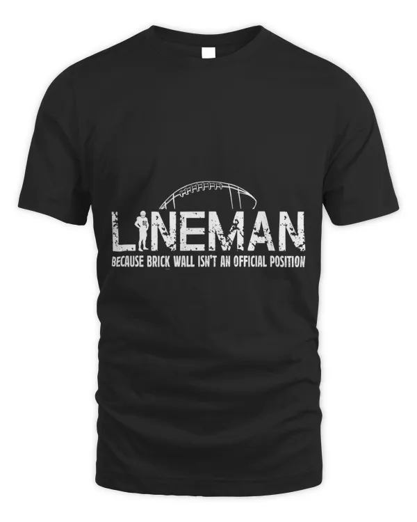 American Football Lineman T-Shirt