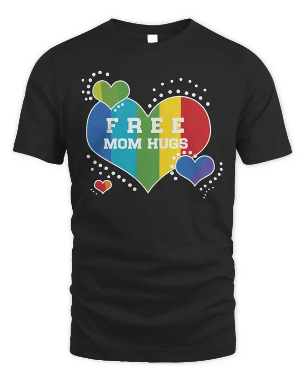 Free Mom Hugs Heart LGBT Pride month