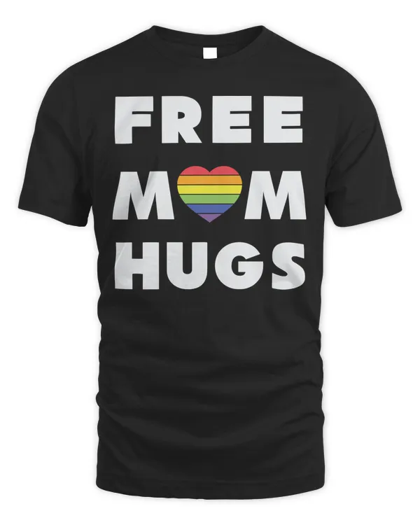 Free Mom Hugs Heart Pride Month