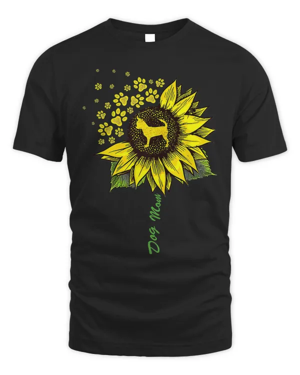 Buy Now dog mom sunflower chihuahua lover gifts mothers day dog mama t-shirt