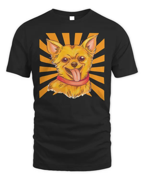New cute brown chihuahua dog t-shirt