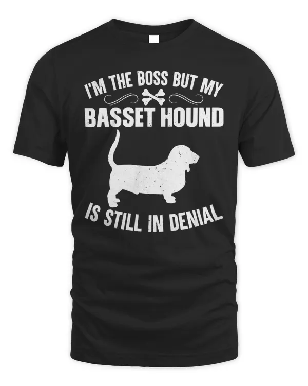 Basset Hound Dog Training Funny Dog Lover Shirt T-Shirt