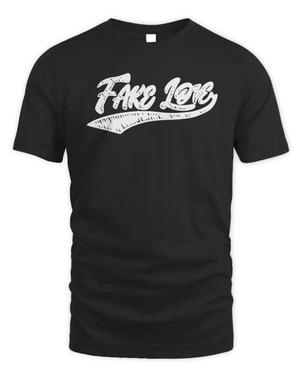 Zumiez Bts Themed Merch Varsity Fake Love T-Shirt