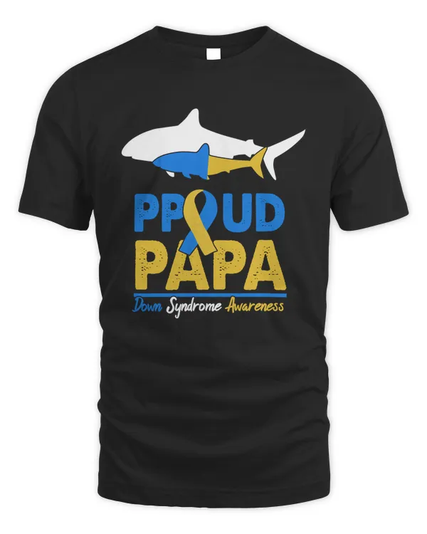 Proud Papa Down Syndrome Awareness Shirt Apparel Wall Decoration Drinkware v7