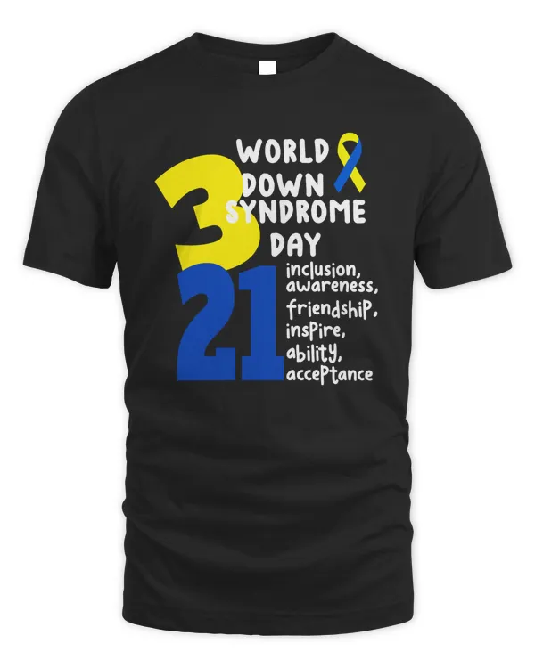 World Down Syndrome Day Awareness Shirt Apparel Wall Decoration Drinkware v13