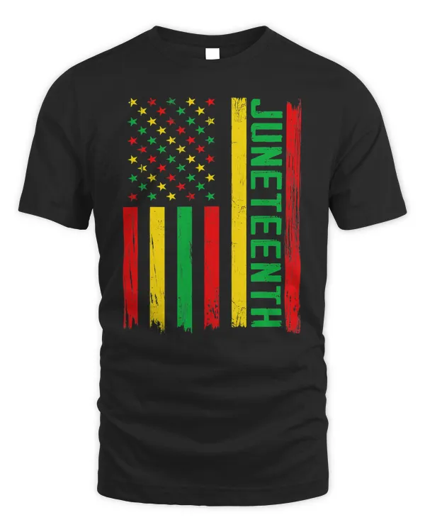 1865 Juneteenth Black History American Flag African