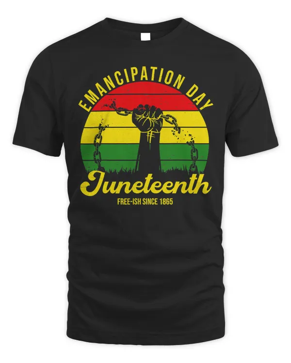 Awesome Juneteenth Shirt Emancipation Day 1865 Independence