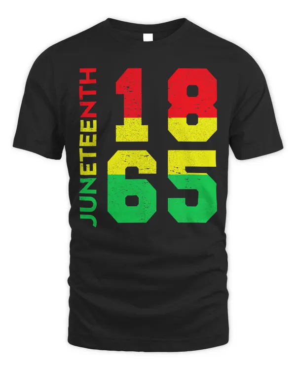 Awesome Juneteenth Day Shirt Black History Independence1865