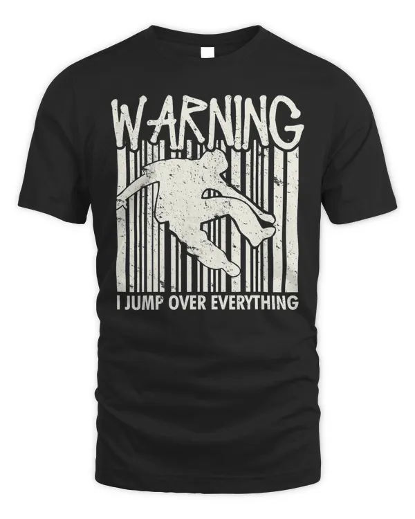 Cool Parkour Freestyle City Runner T-Shirt