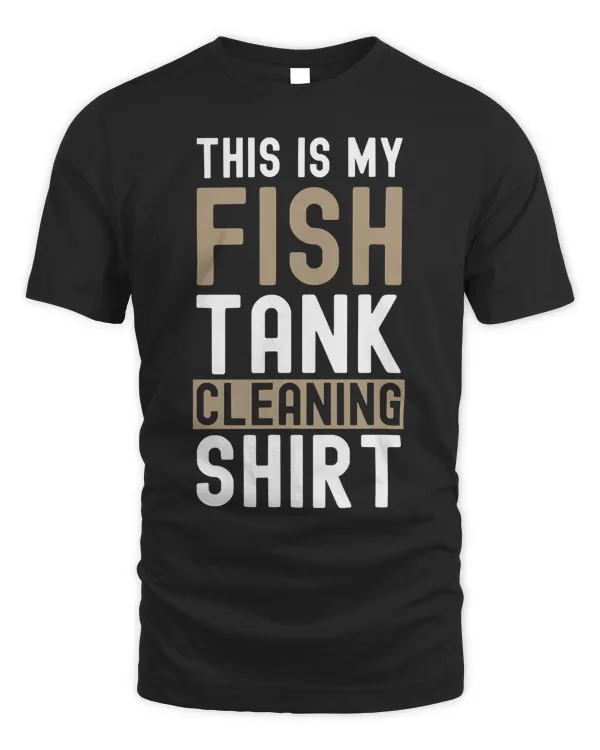 Aquarist Fishkeeping Aquarium T-Shirt Gift for Fishkeeper