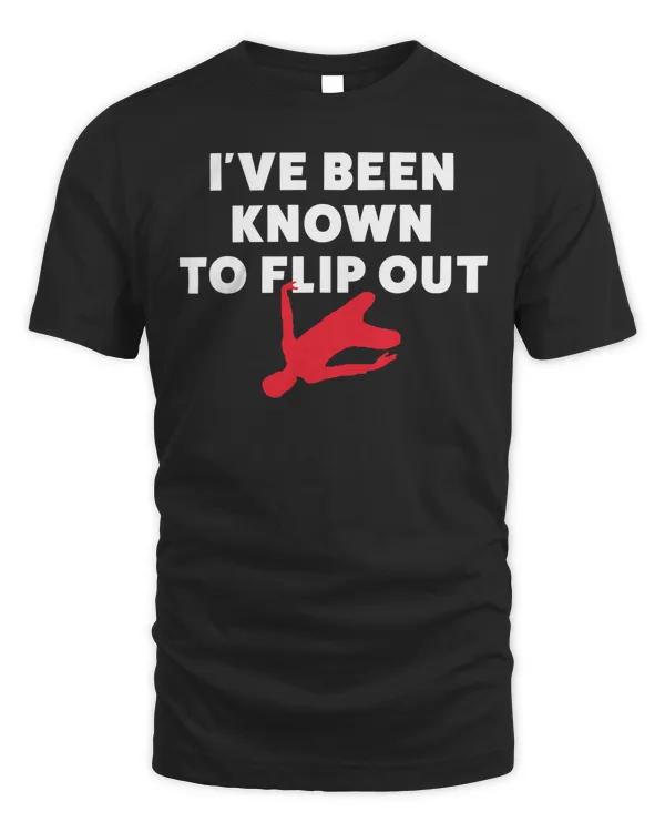 Funny Parkour Shirt for Men or Teens  Flip Out