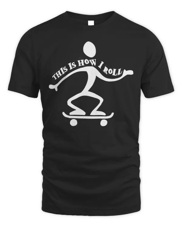 Skate Board Skater Gifts For Teens Skateboard Boys Clothes T-Shirt