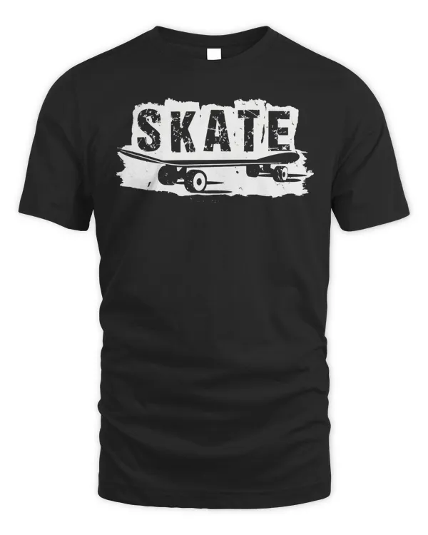 SKATE Cool Skateboard Vintage Ramp Skateboarder Hoodie Pullover Hoodie