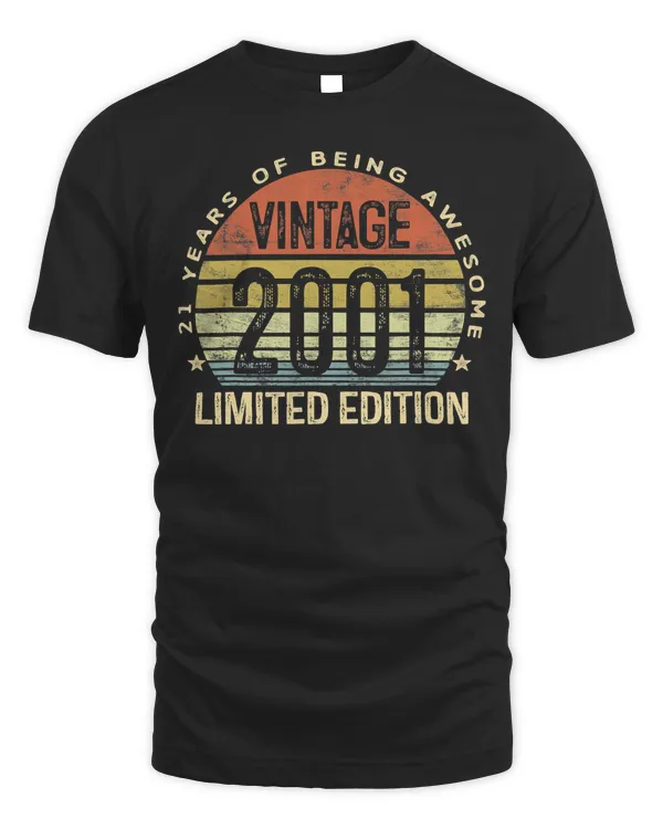 21 Year Old Gifts Vintage 2001 Limited Edition 21st Birthday
