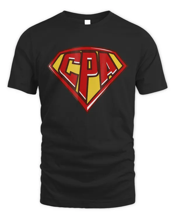 Accountant Superhero Shirt, CPA T Shirt, Finance Tee