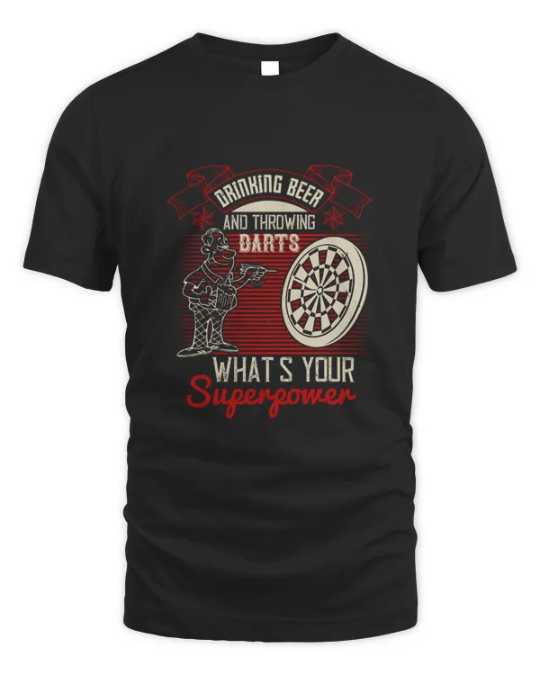Drinking Beer And Throwing Darts What's Your Superpower-01