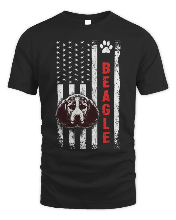 Beagle American Flag Mom Owner 4th Of July 23 Dog Lover