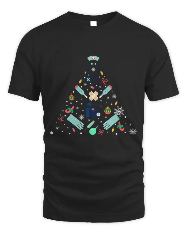 Nurse Christmas Tree Nursing Xmas