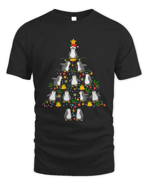 Penguin Christmas Tree Lights