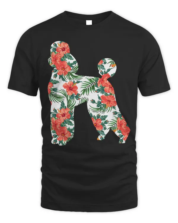 Poodle Dog Aloha Hawaiian Dog 78