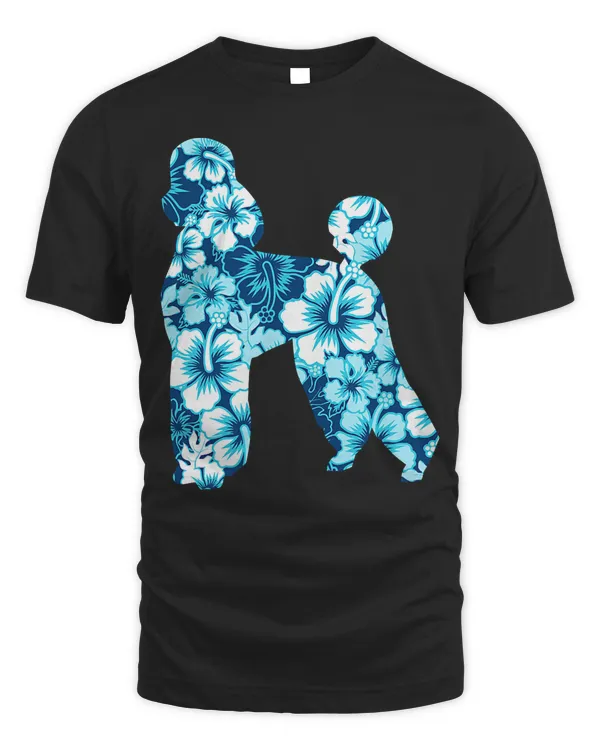 Poodle Dog Aloha Hawaiian Dog 107
