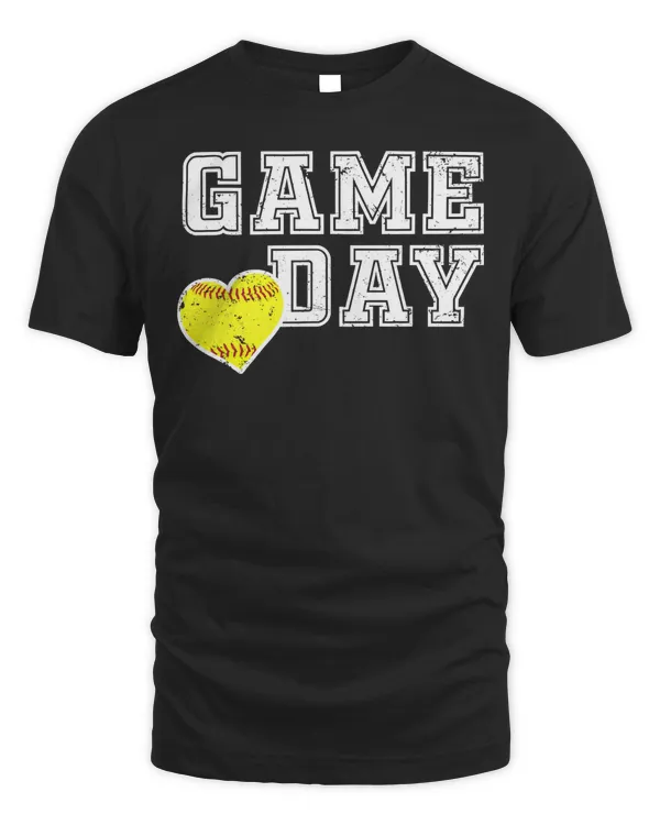 Softball Cute Softball Mom Game Day 3