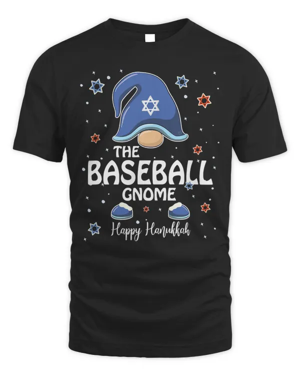 Baseball Baseball Gnome Funny Hanukkah Family Matching Pajama 127