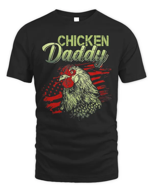 Chicken Daddy american Funny Lover Farming 401 Hen Rooster