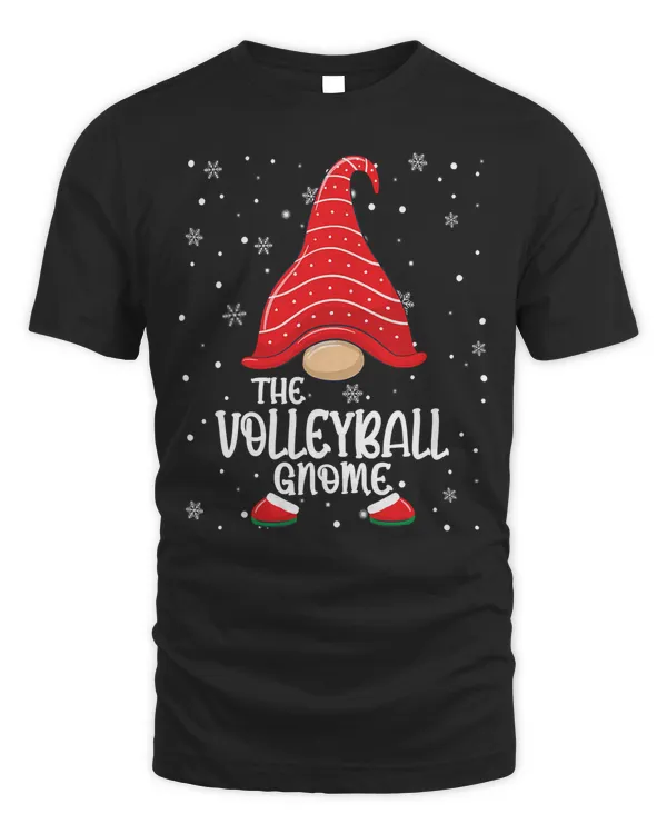 Volleyball Christmas Funny Volleyball Gnome Family Matching Xmas Pajama 111