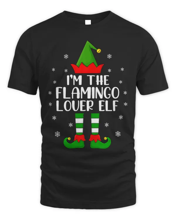 Flamingo Matching Family Funny Im The Flamingo Lover Elf Christmas 198