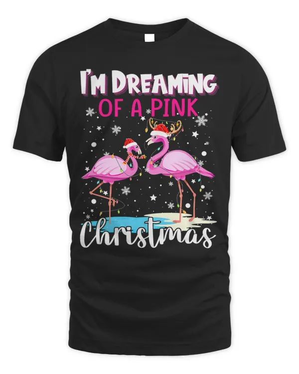 Flamingo Matching Family Im Dreaming Of A Pink Christmas Flamingo 188