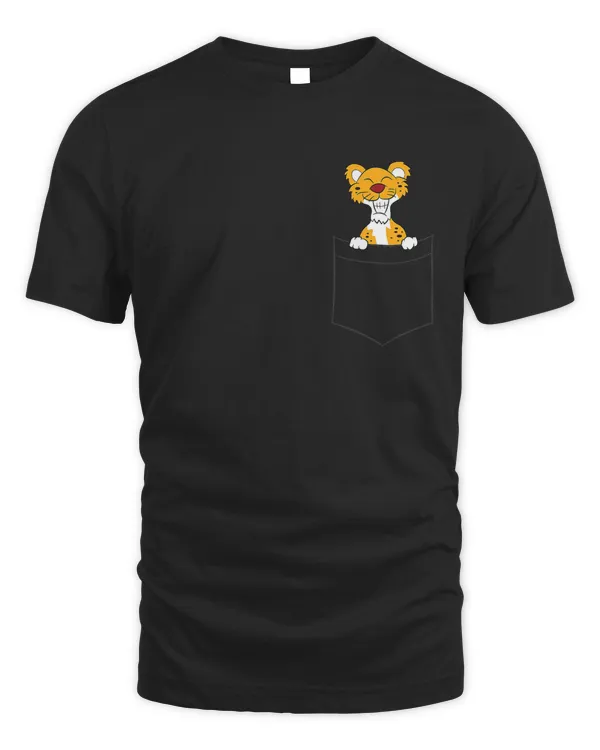 Cheetah In A Pocket Cute Pocket Cheetah T-Shirt