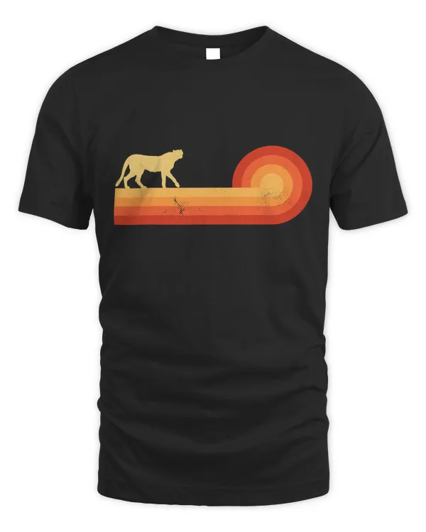Cheetah Retro Vintage Style 60s 70s Men Women Gifts Animal T-Shirt Copy
