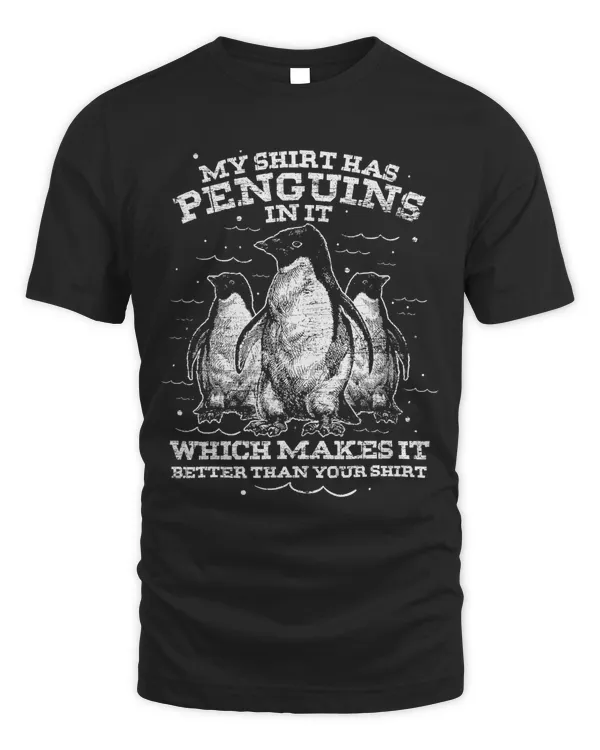 Animal Gifts Penguin T-Shirt