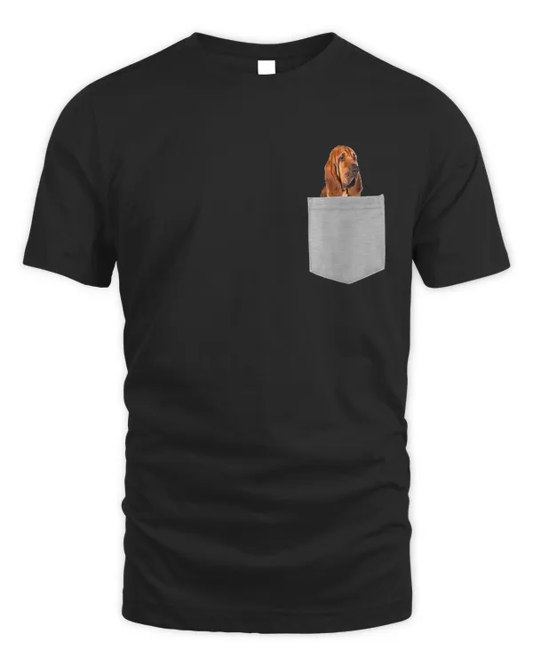 Bloodhound Dog In Your Pocket T-Shirt