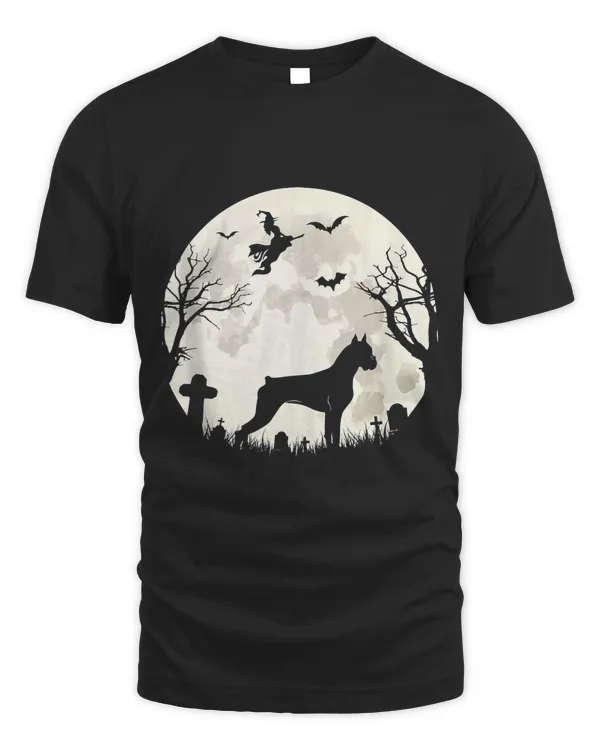 Halloween Moon Dobermann Lazy Easy Costume Dog Lover Owner Tank Top
