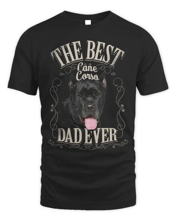 Best Cane Corso Dad Ever Funny Italian Mastiff Gifts Vintage Pullover Hoodie